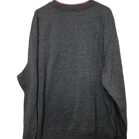 Feathers Dark Gray Floral Women's Sweater - Picture 2 of 13